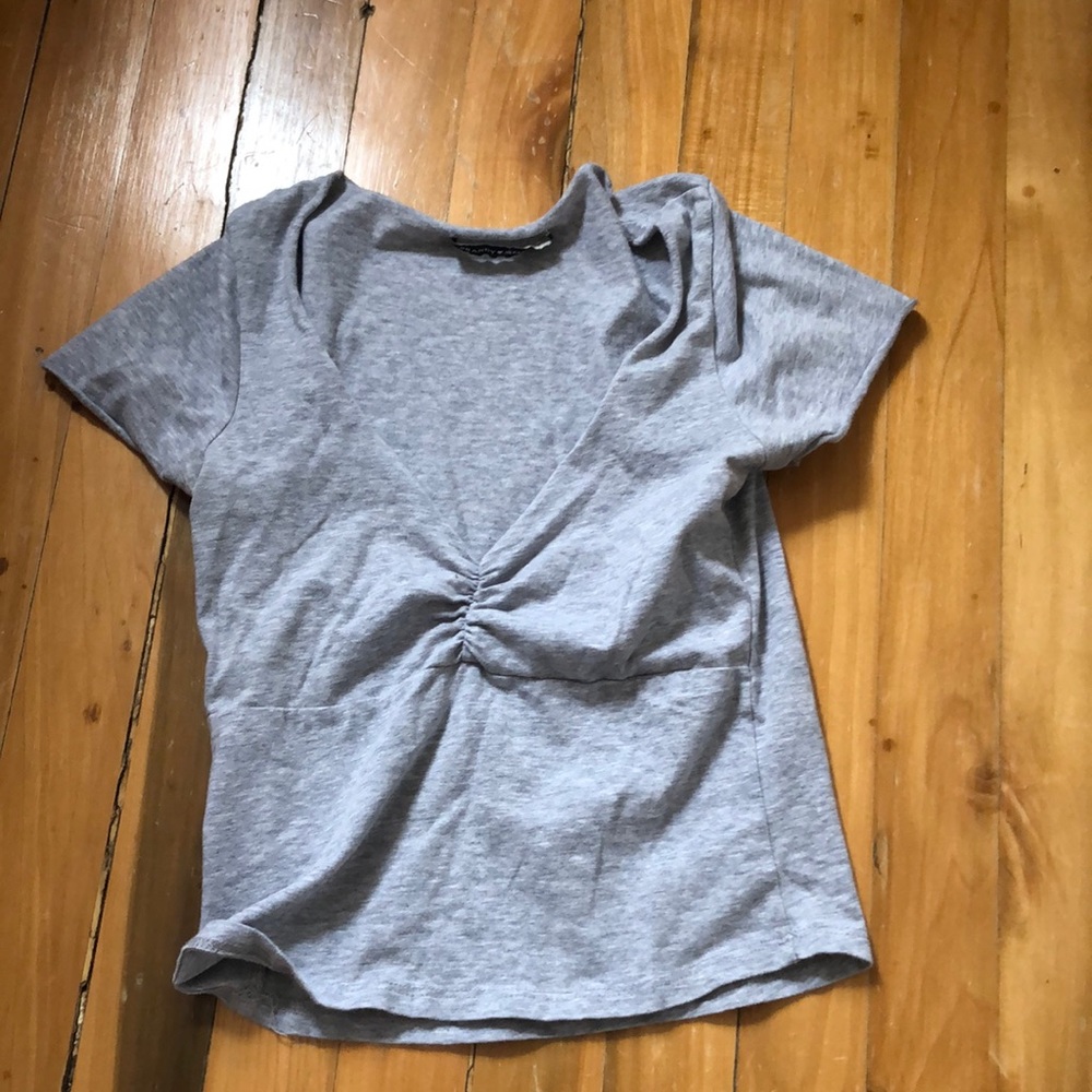 Brandy Melville Grey Top